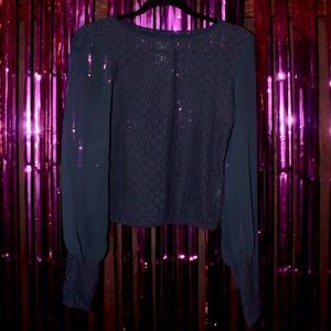 Free People Tops - Sheer lace top from Free People Free People Tops - Sheer lace top from Free People